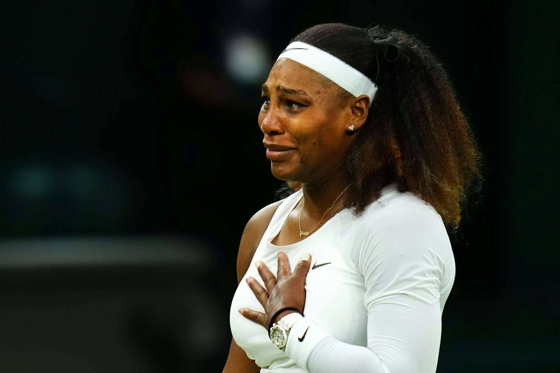 Serena Williams verlässt Wimbledon unter Tränen und mit „gebrochenem Herzen“