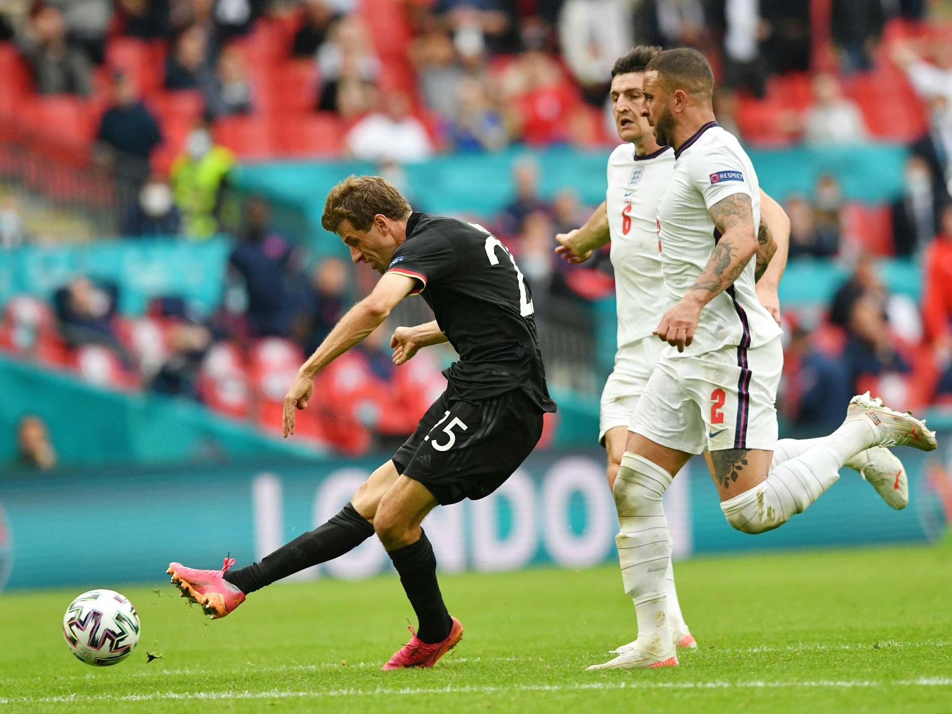 Dieser Schuss von Thomas Müller hätte die Wende bringen können.