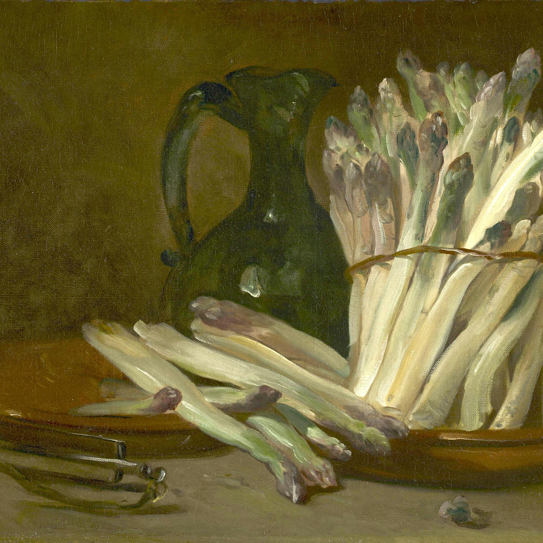 Graugelb und labberig: Weißer Spargel schmeckt nach Nachkriegsmuff