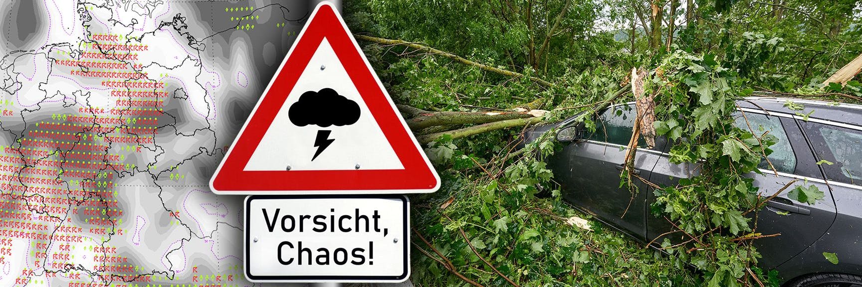 In den kommenden Tagen drohen uns in Deutschland heftige Unwetter. Wetter-Experten sprechen von Lebensgefahr.
