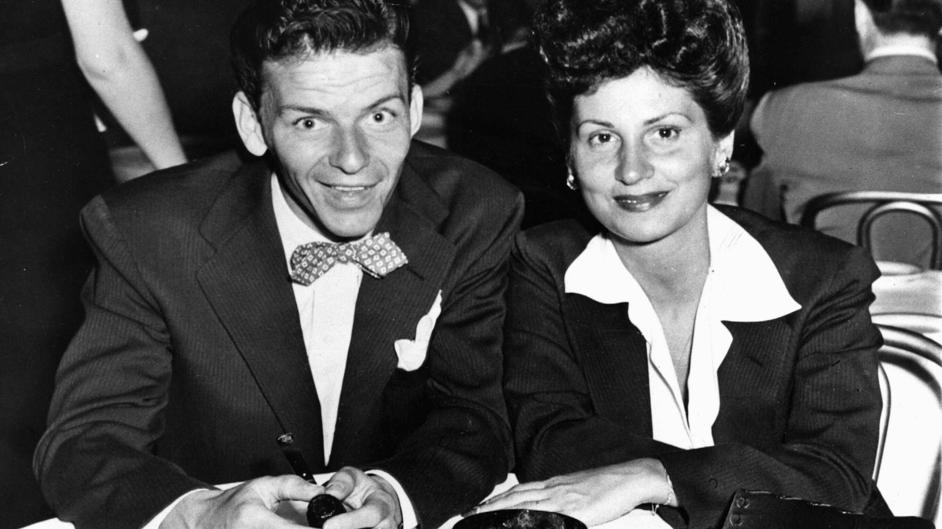 Frank Sinatra und Nancy Sinatra im July 1943