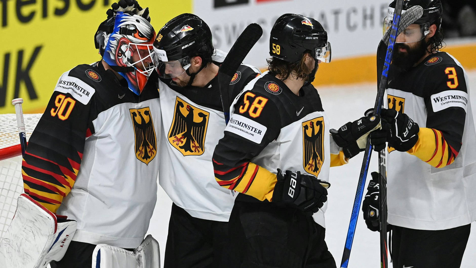 Enttäuschung zum Abschluss: Das deutsche Team verabschiedet sich als Vierter von der WM in Riga.