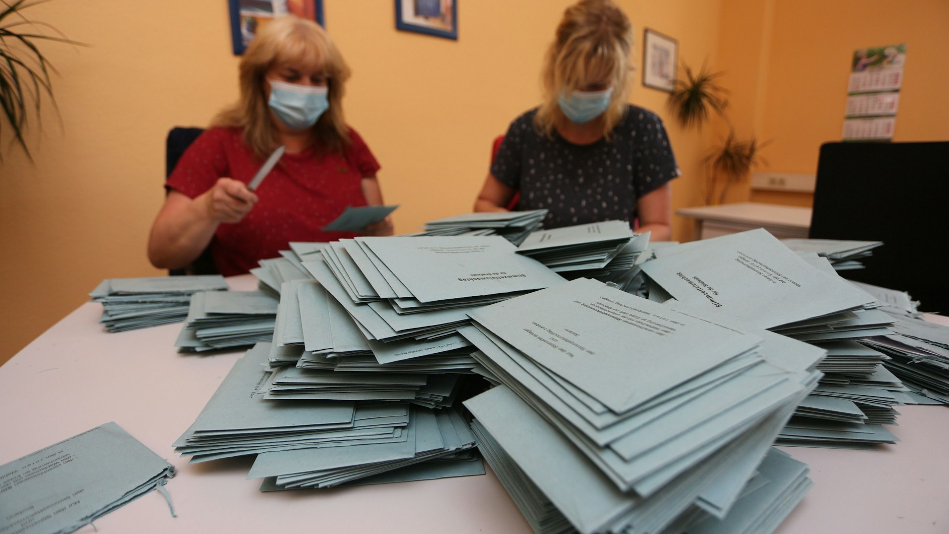 Viele Bürger beteiligten sich in diesem Jahr per Briefwahl.