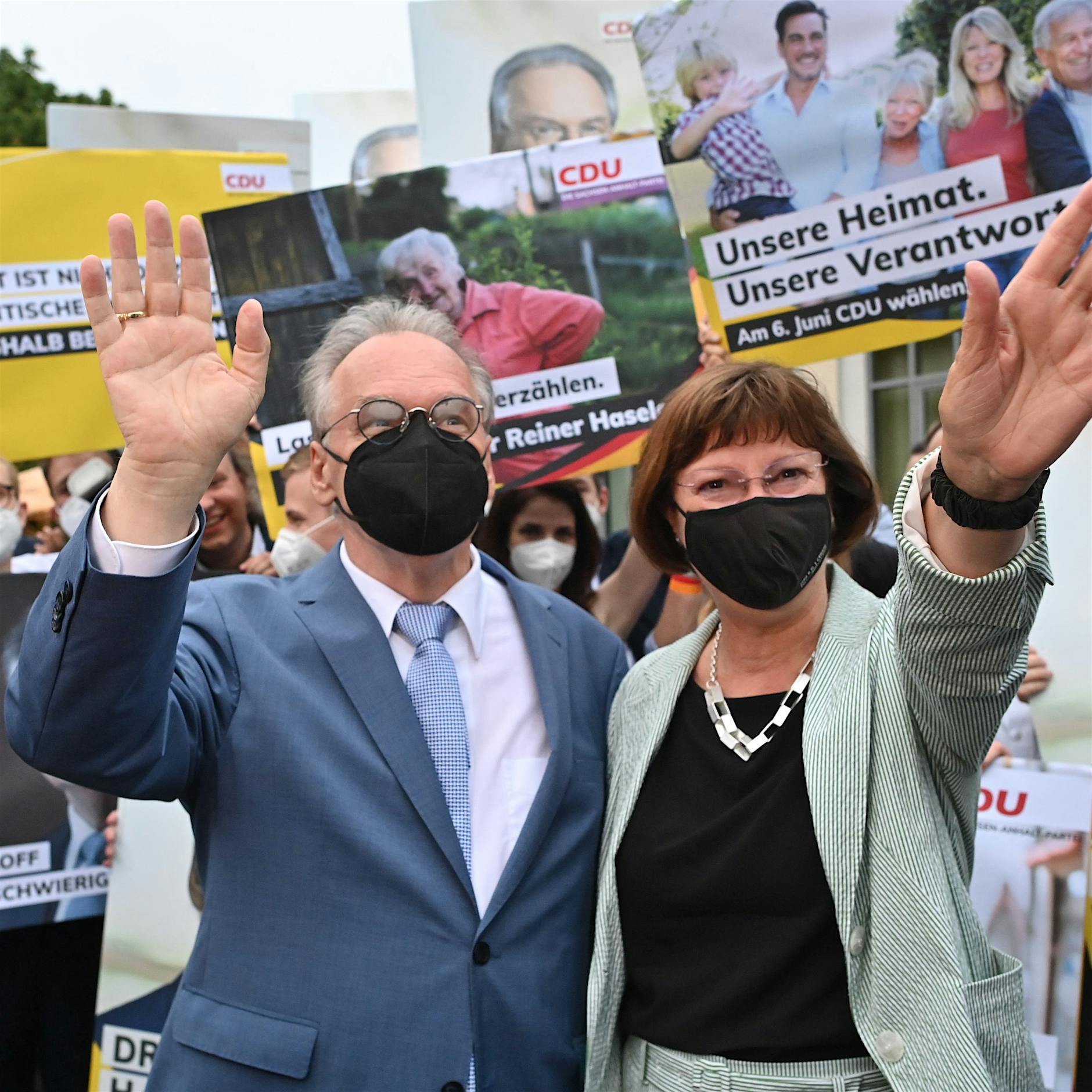 CDU ist stärkste Partei in Sachsen-Anhalt und rettet damit Laschets Wahlkampf