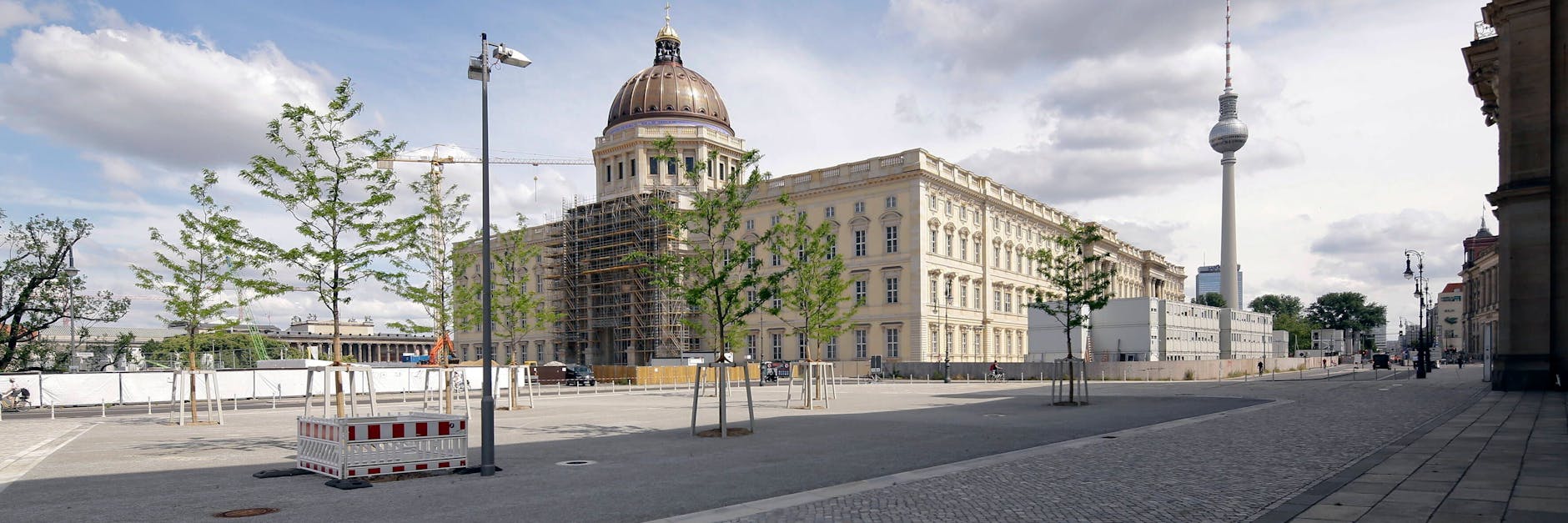 Das neue Berliner Schloss in Mitte