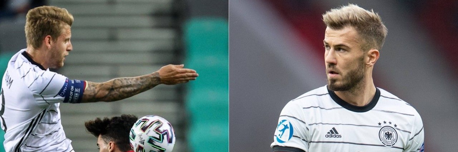 Arne Maier (l.) und Niklas Dorsch führten die DFB-Elf zum U21-EM-Titel. Spielt das Duo auch bald gemeinsam für Hertha BSC?