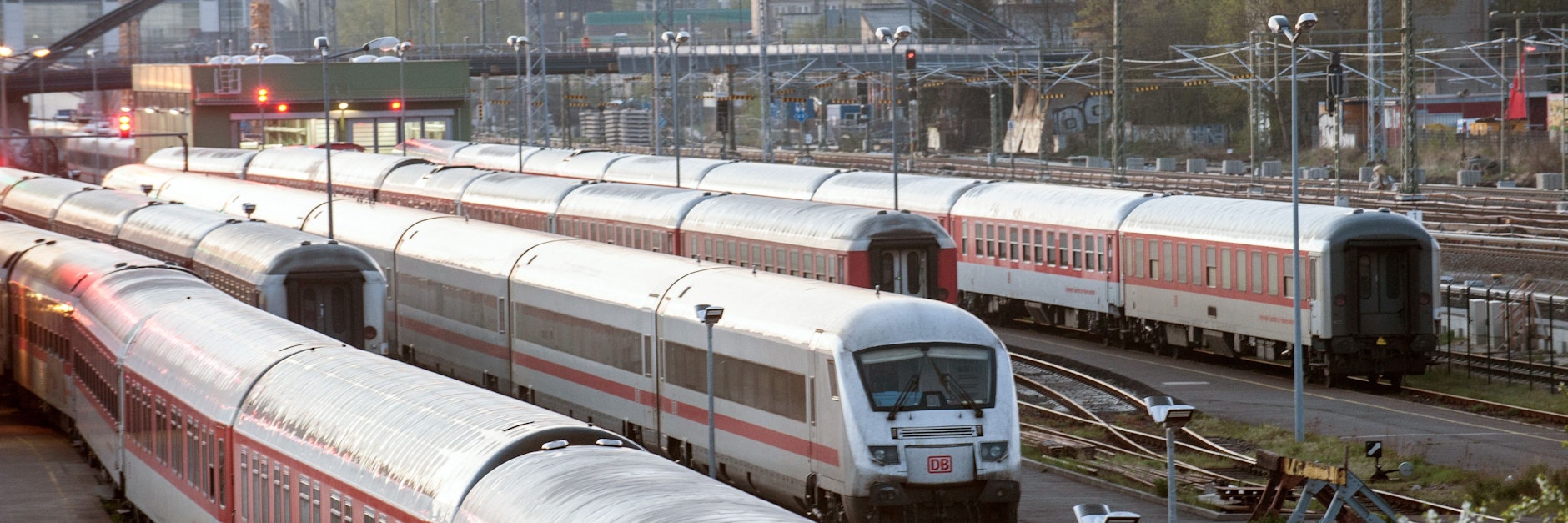 Im April 2015 standen die Züge auch schon still, weil die Lokführer streikten.