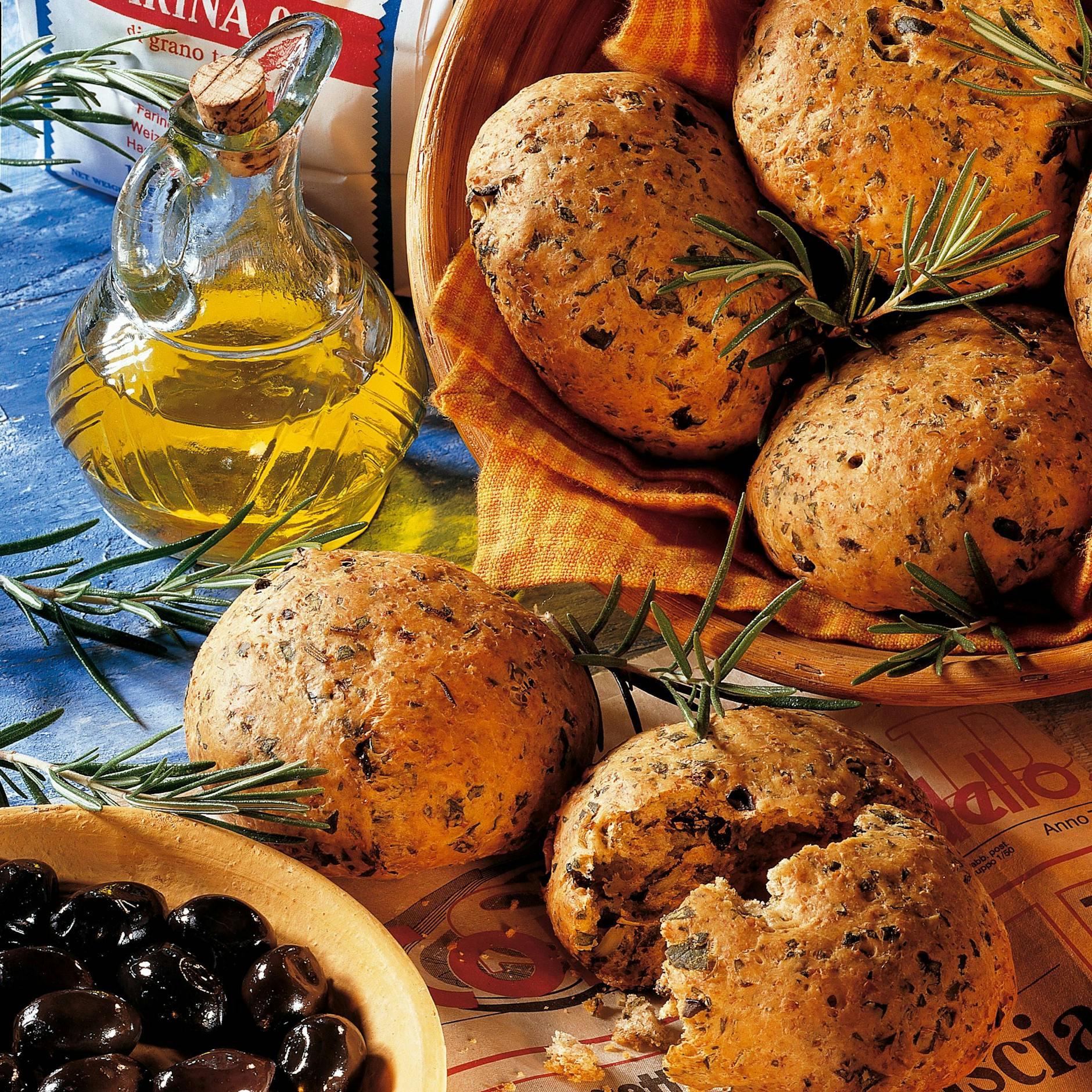 So lecker: die mediterranen Brötchen.