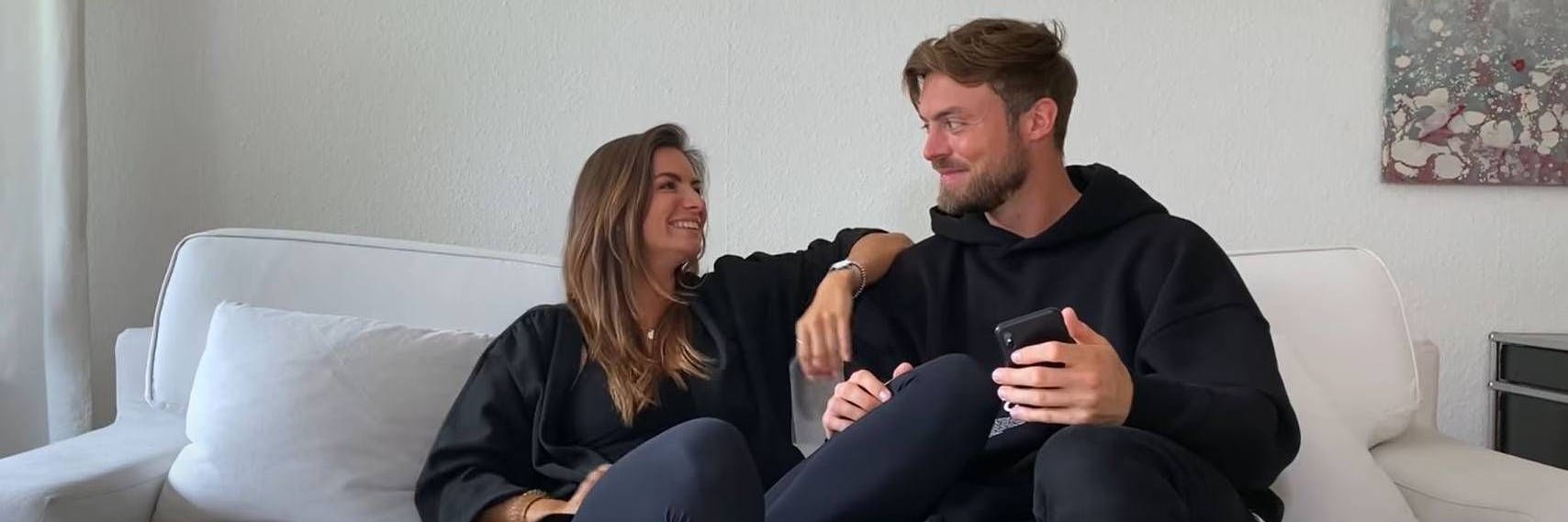 Bachelor Niko Griesert mit seiner Freundin Michèle de Roos, die er in der Show zweimal abservierte.