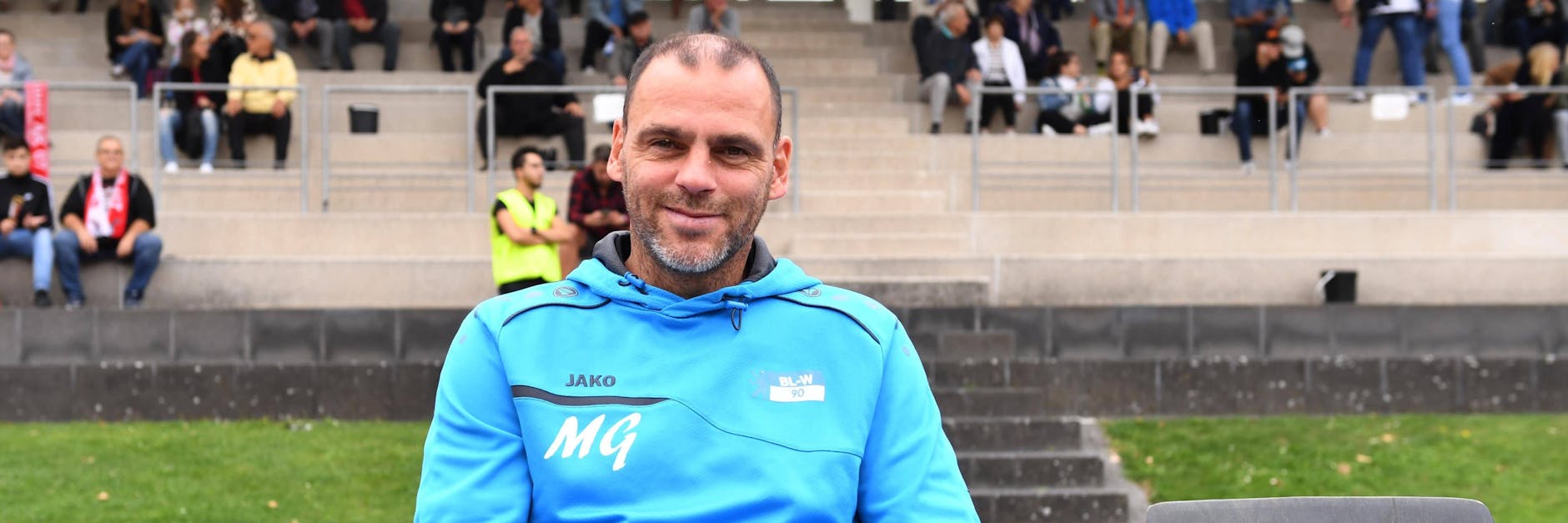 Ex-Unioner Marco Gebhardt ist seit sechs Jahren Trainer bei Oberligist Blau-Weiß 90. 