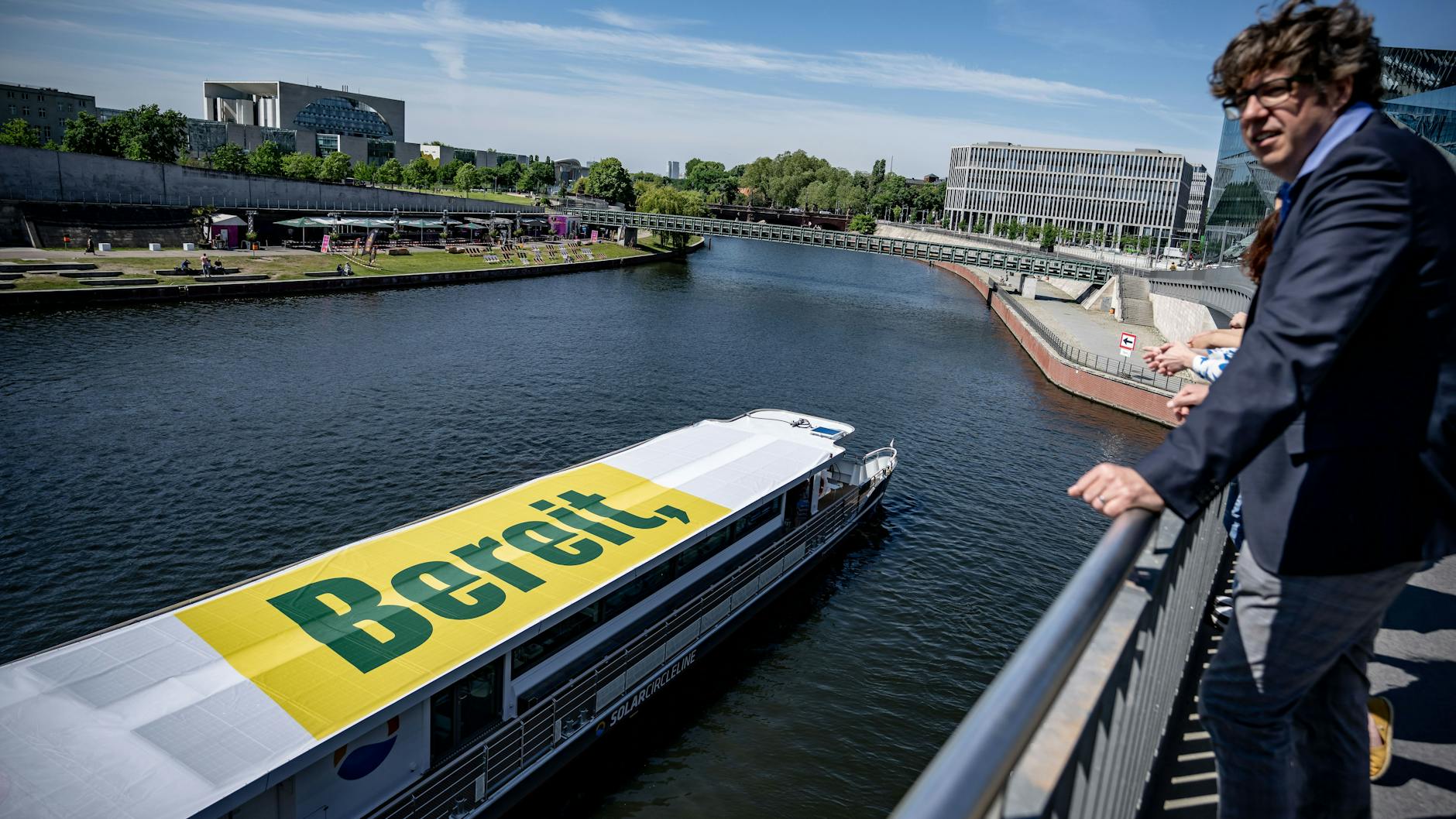 Michael Kellner, Bundesgeschäftsführer der Grünen, in der vergangenen Woche im Regierungsviertel.