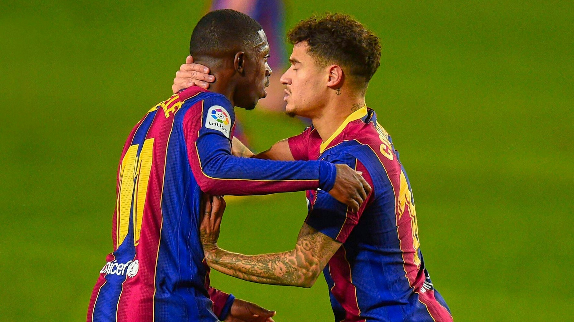 Ousmane Dembélé und Philippe Coutinho sind auf Platz drei der teuersten Transfers der Geschichte.