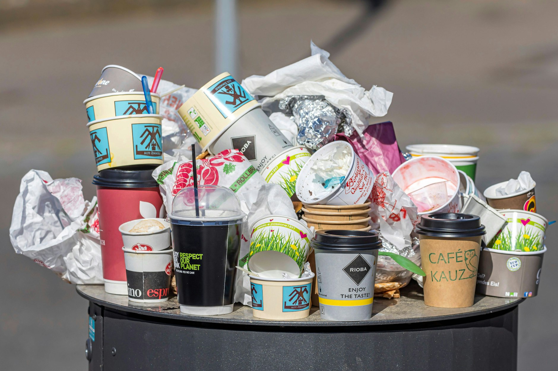 In Berlin werden 460.000 To-go-Becher verbraucht – pro Tag.