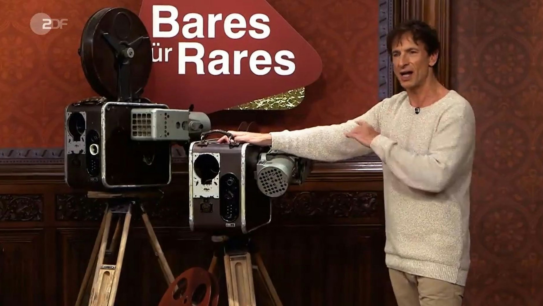 Ingolf Lück verkaufte bei Bares für Rares auch mal ein DDR-Wanderkino.