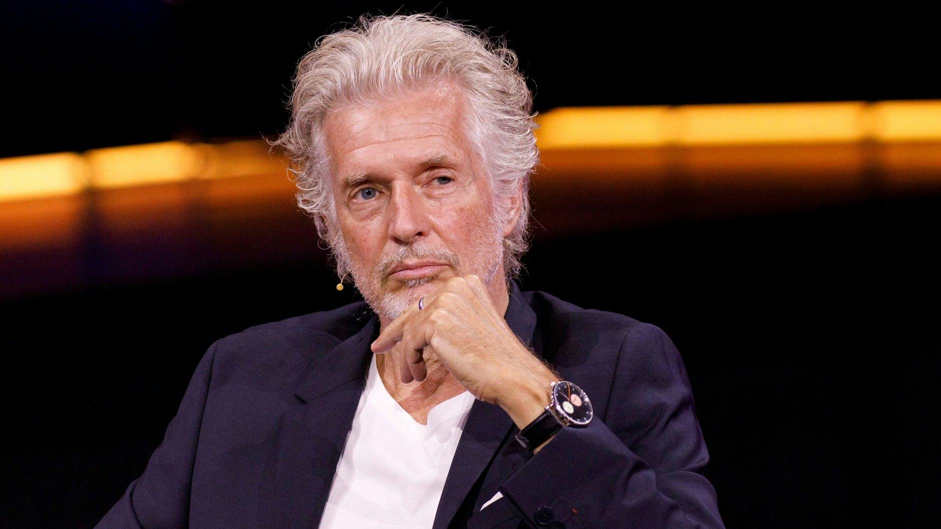 Frank Schätzing bei der digital veranstalteten Lit.Cologne im Juni.