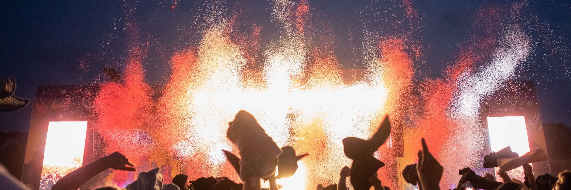 So rockten die Festivalbesucher bei spektakulärer Illumination 2019 im Olympiastadion.&nbsp;