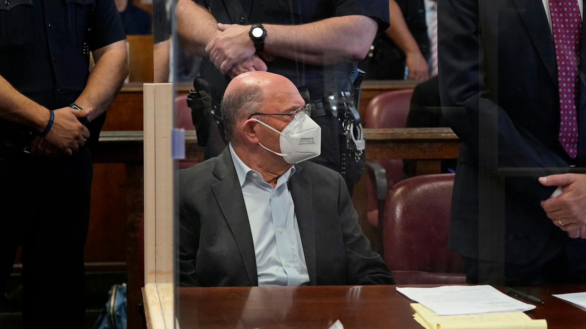 Allen Weisselberg, Finanzchef der Trump Organization vor Gericht in New York.