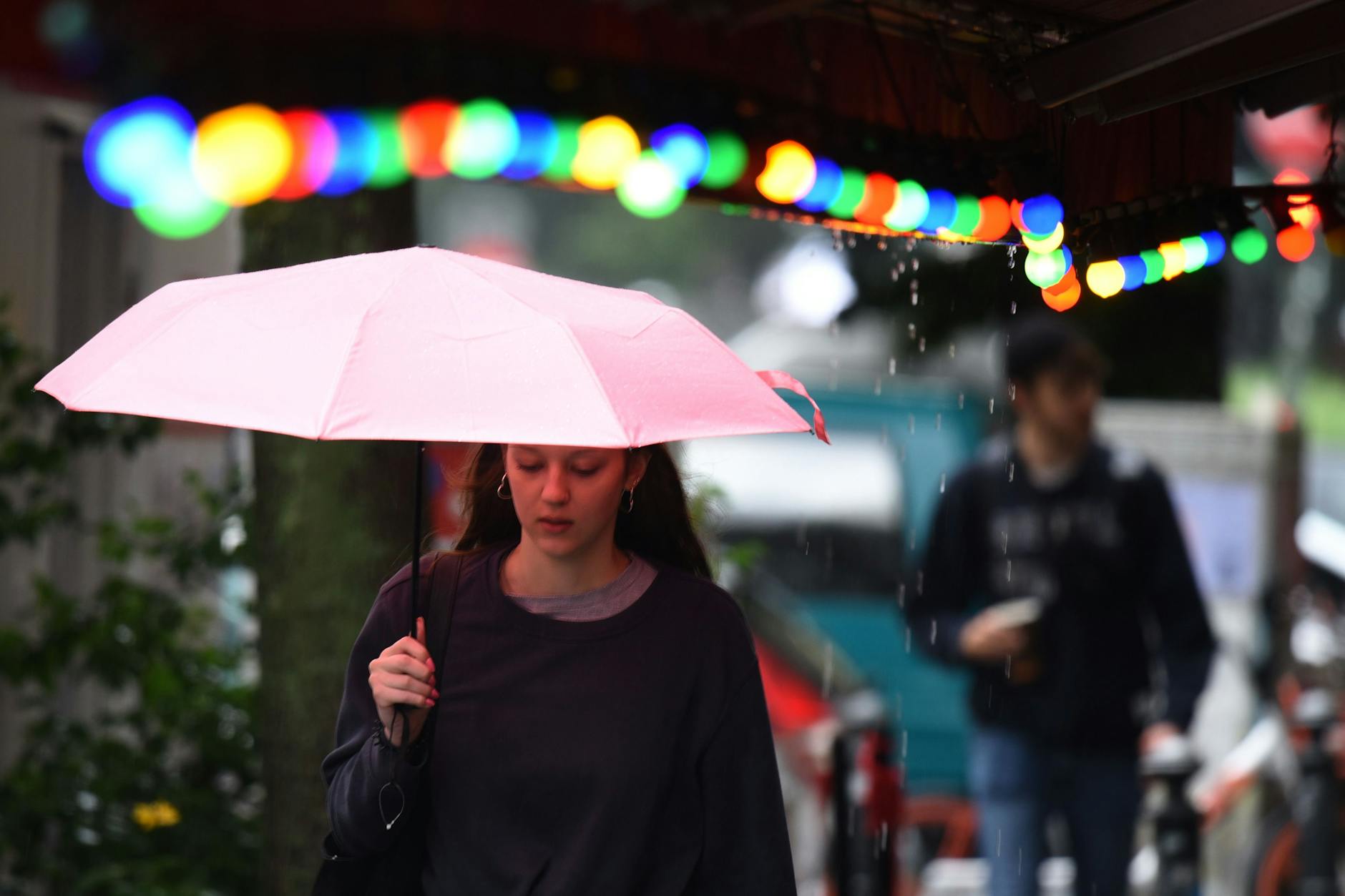 Der Dauerregen in Berlin ist für einige Menschen ärgerlich, der Natur tut er gut.<br>