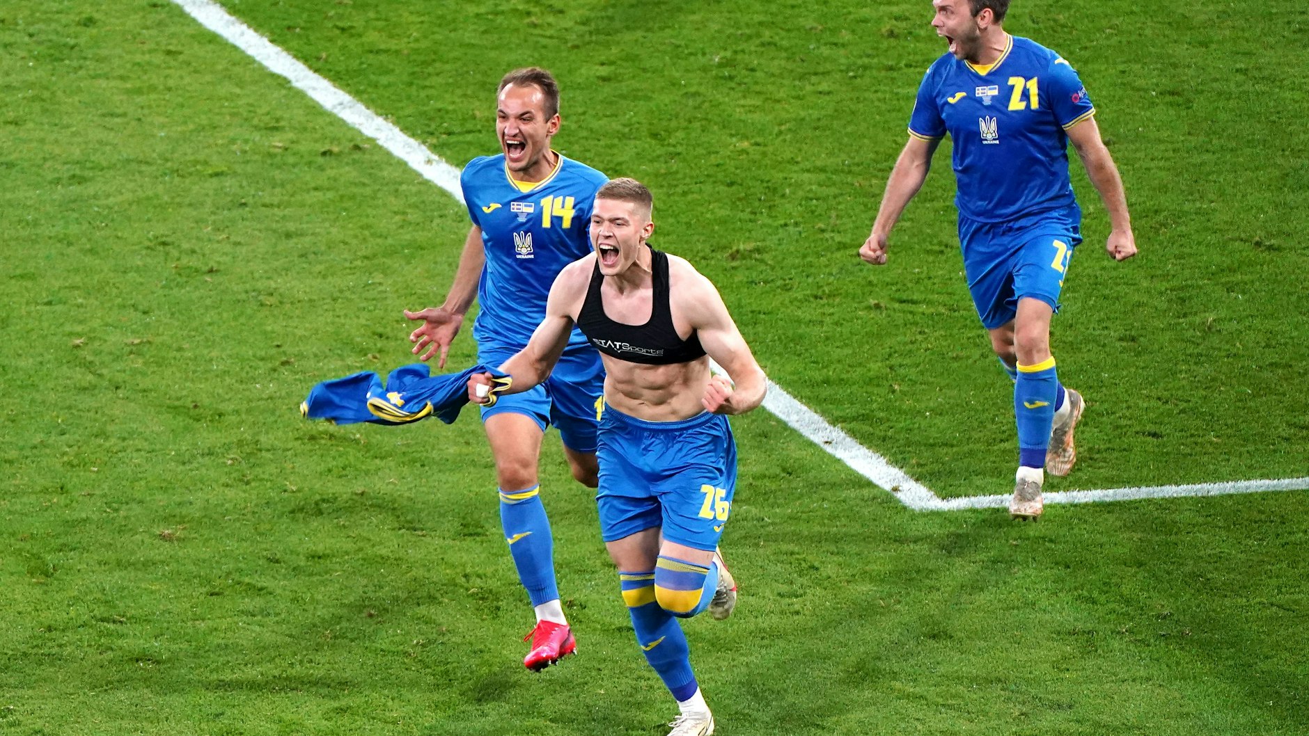 Die Ukraine steht sensationell im Viertelfinale der EM 2021.