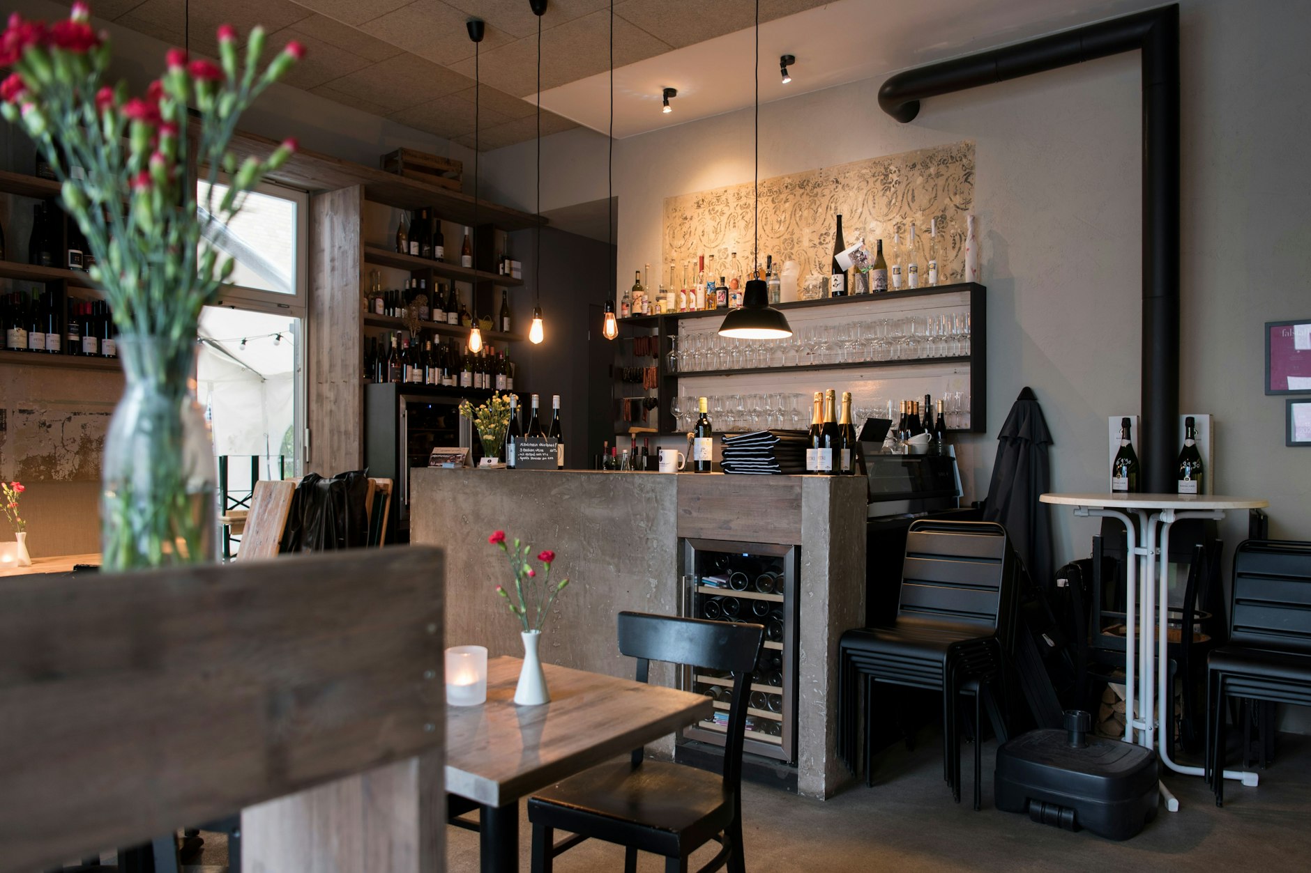 Ein Fluchtort für Weinliebhaber: Der Mauerwinzer in der Wolliner Straße.