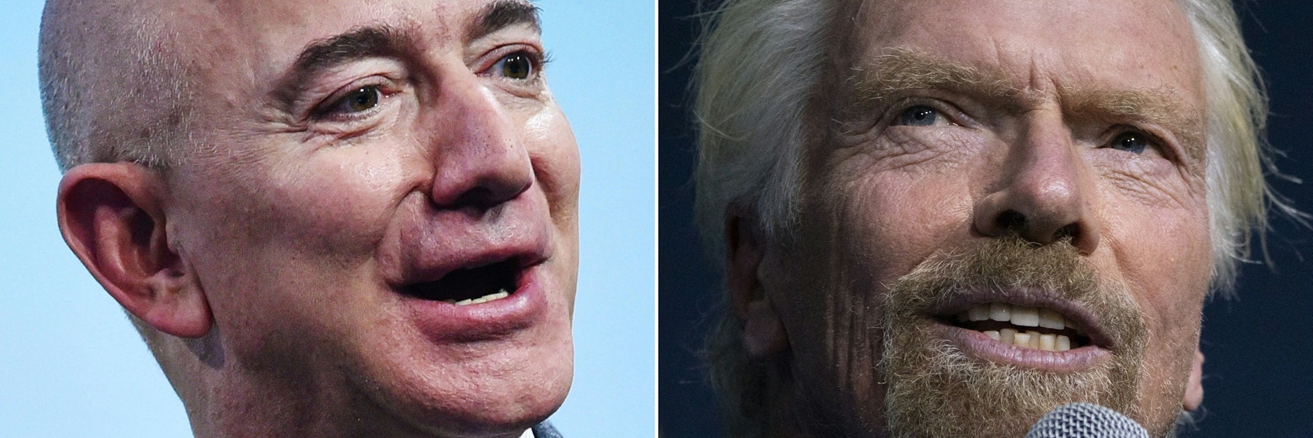 Jeff Bezos oder Richard Branson – wer ist schneller im Weltall?