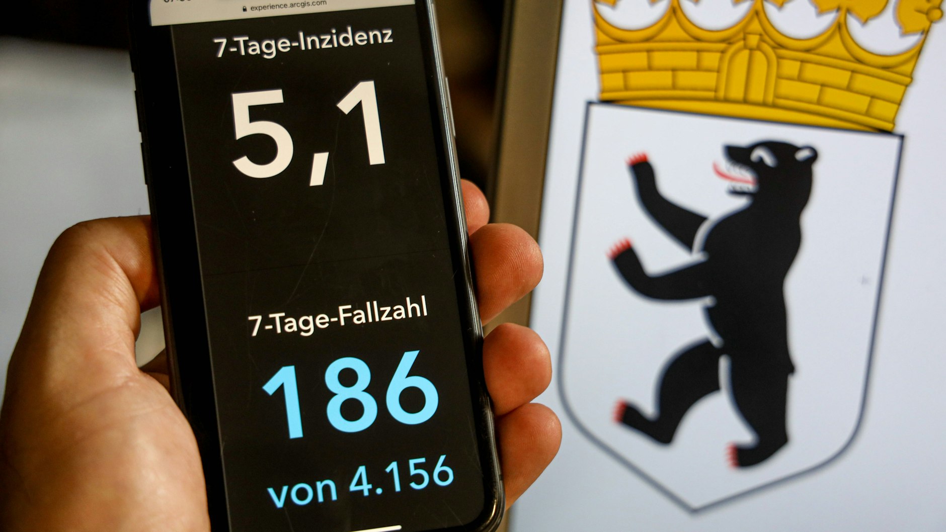 Die Sieben-Tage-Inzidenz liegt in Berlin aktuell bei 5,1.