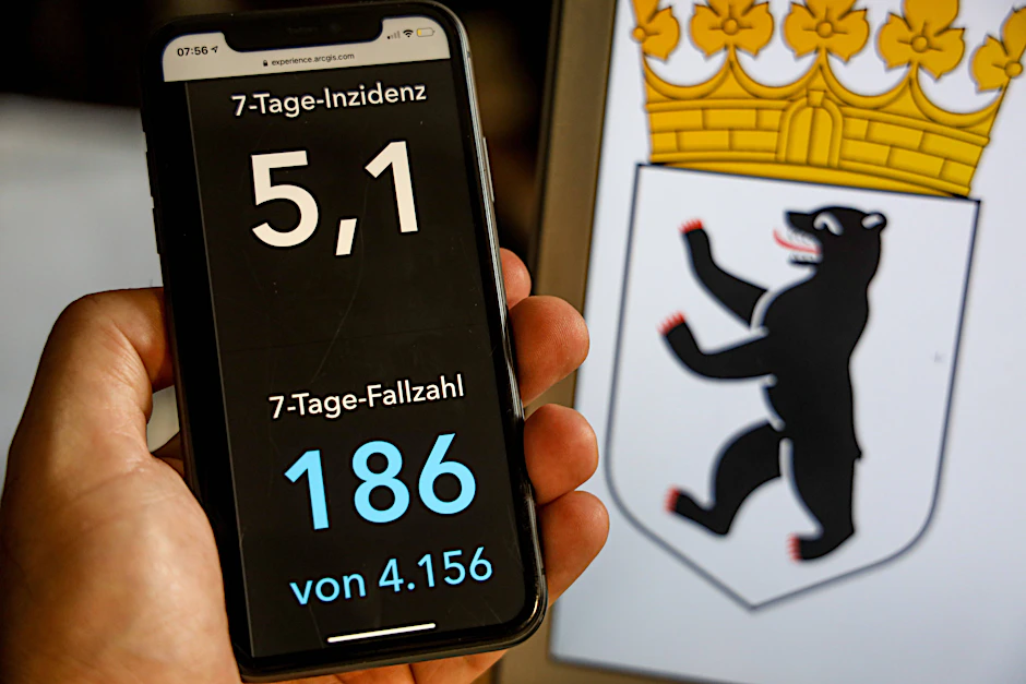 Die Sieben-Tage-Inzidenz liegt in Berlin aktuell bei 5,1.
