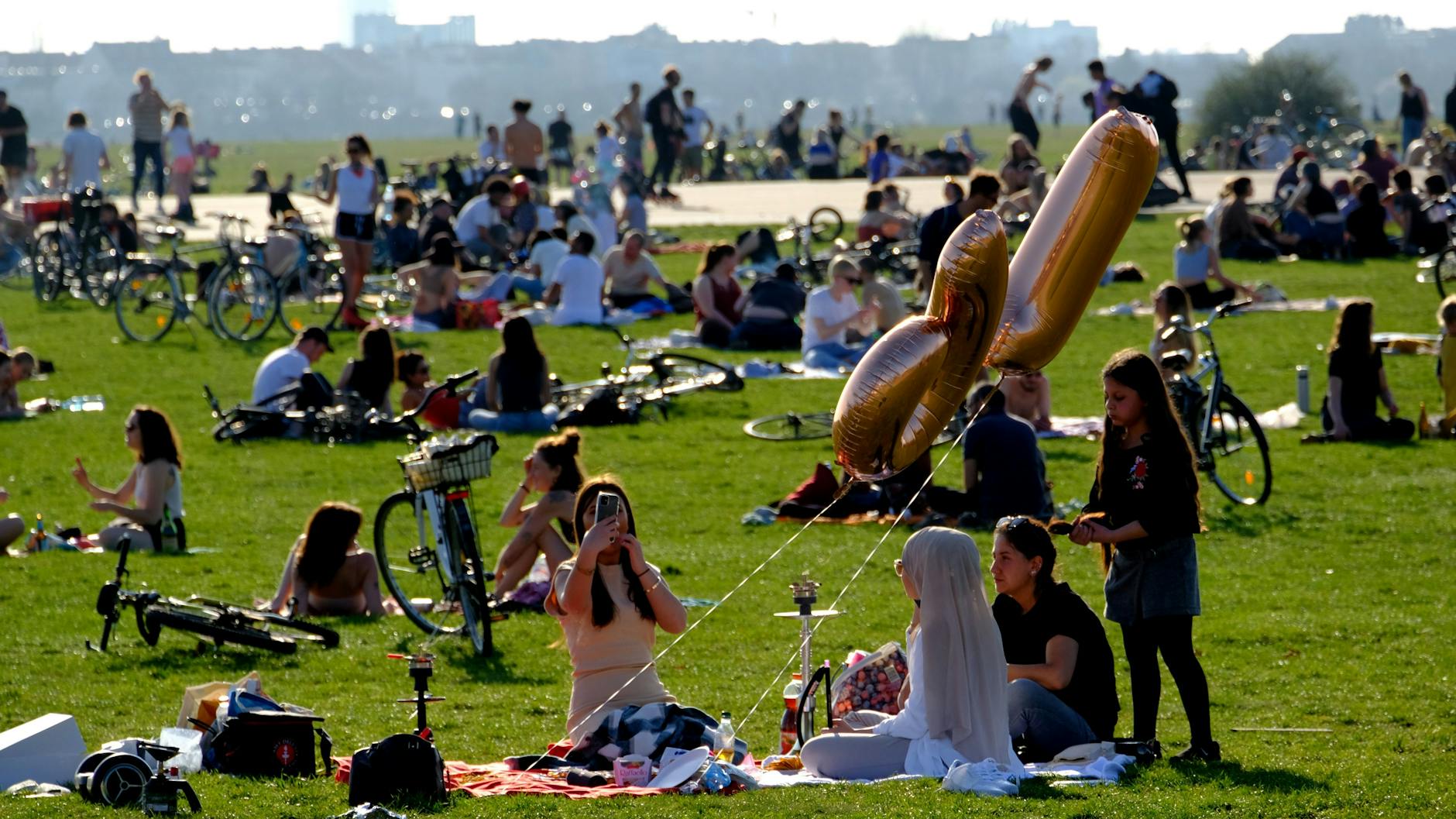 Private Veranstaltungen im Freien sind ab Samstag wieder mit bis zu 100 Personen erlaubt.