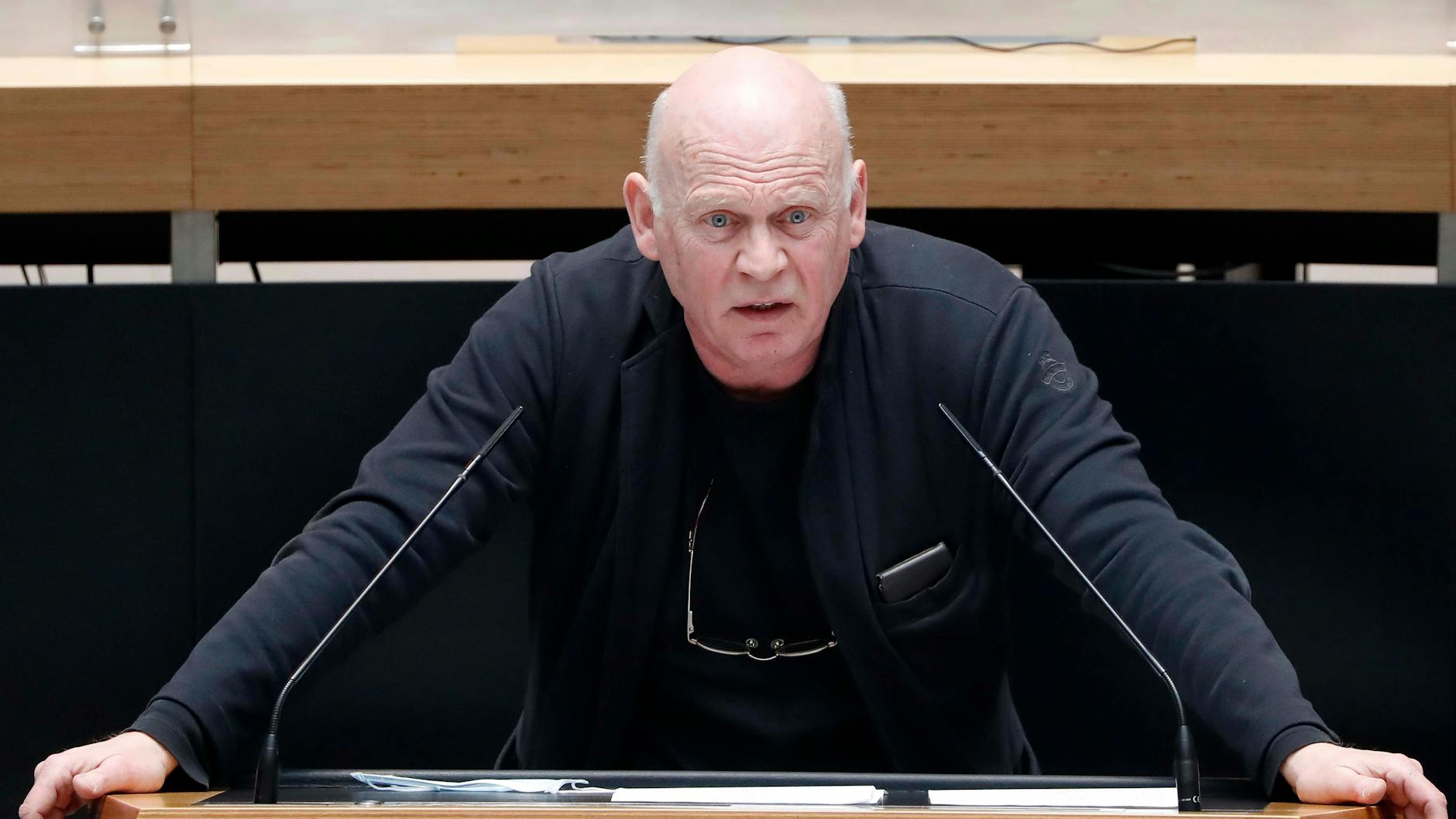 Wolfgang Albers ist Arzt und Politiker der Linken in Berlin.<br>