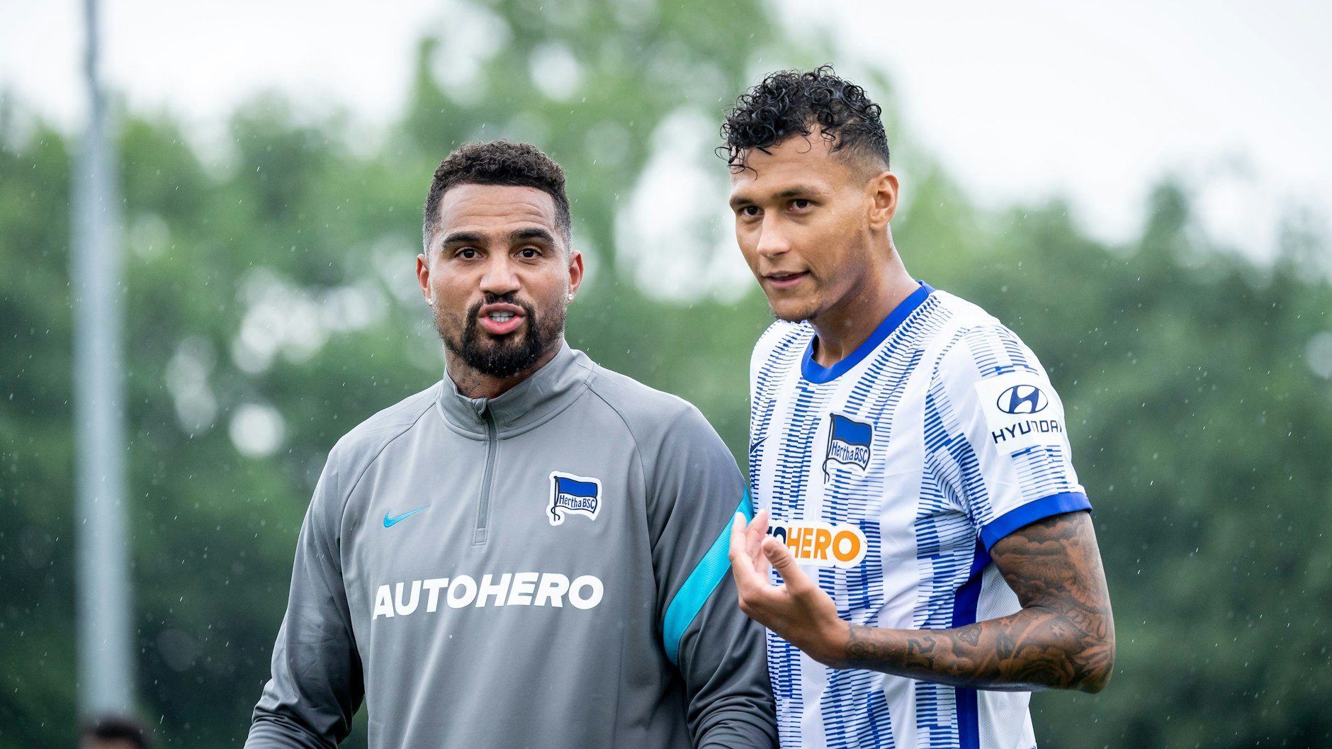 Kevin-Prince Boateng und Davie Selke haben sich beide für ihren zweiten Anlauf bei Hertha BSC viel vorgenommen.&nbsp;