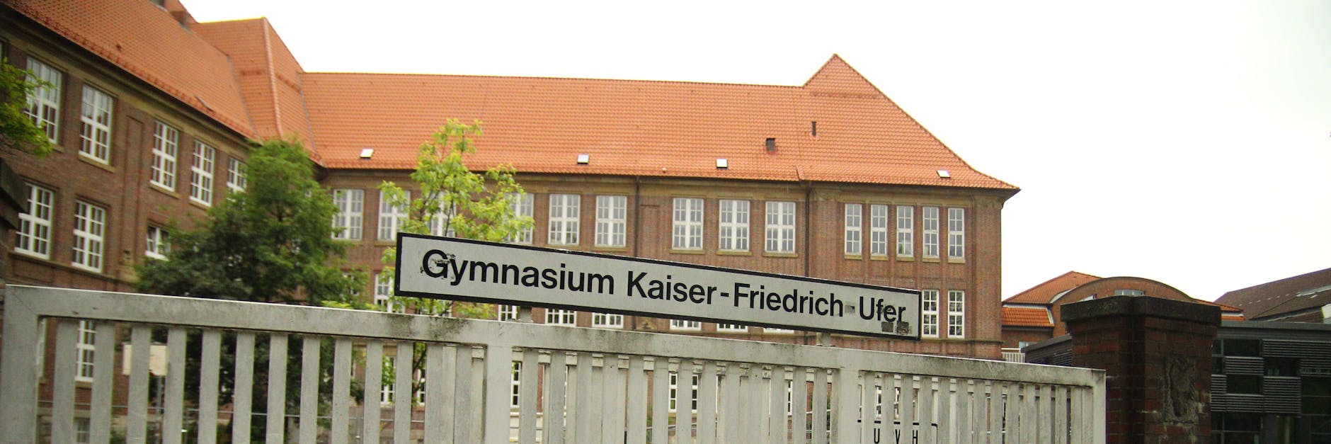 Das Gymnasium Kaiser-Friedrich-Ufer in Hamburg.