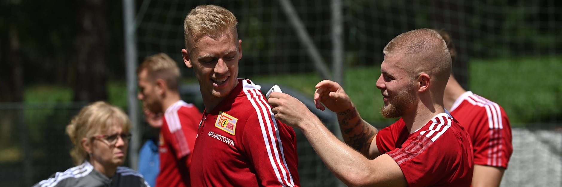 Rick van Drongelen und Timo Baumgartl: In der Union-Elf der kommenden Saison ist nur Platz für einen der beiden Abwehr-Neuzugänge.