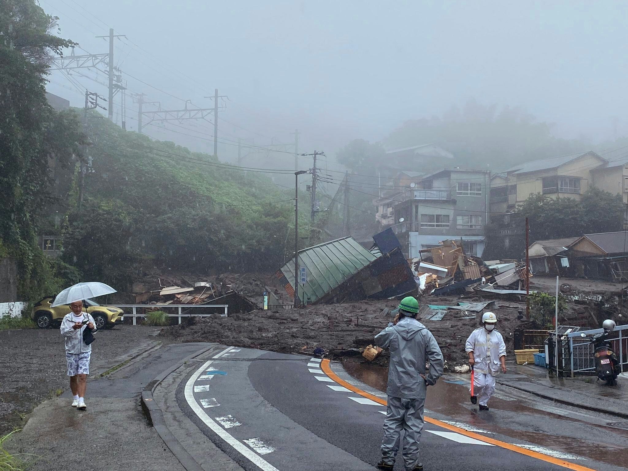 Erdrutsch: Zerstörte Häuser und zahlreiche Vermisste in Japan - Vimarsana News