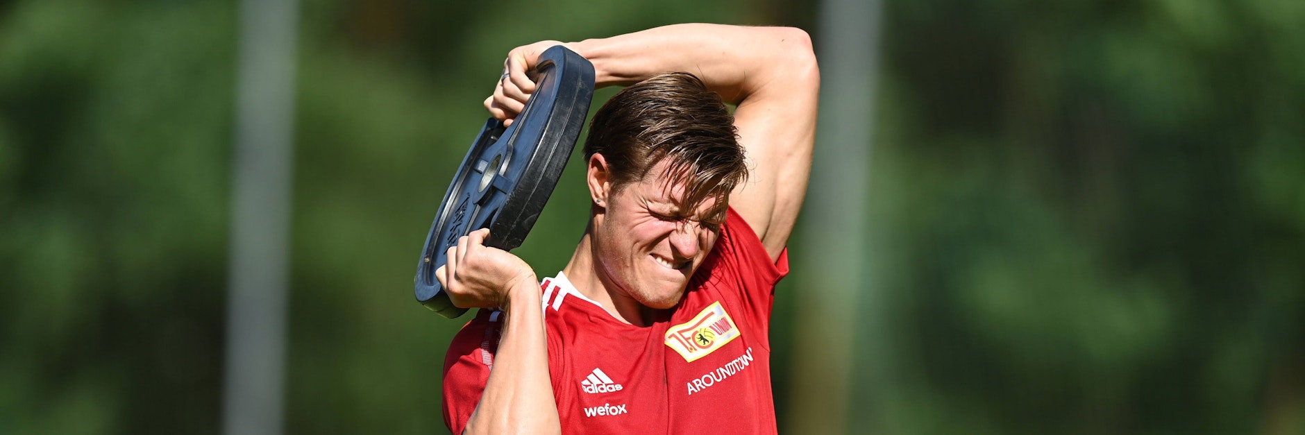 Quält sich für den Traum von der Bundesliga: Unions Neuzugang Kevin Behrens.