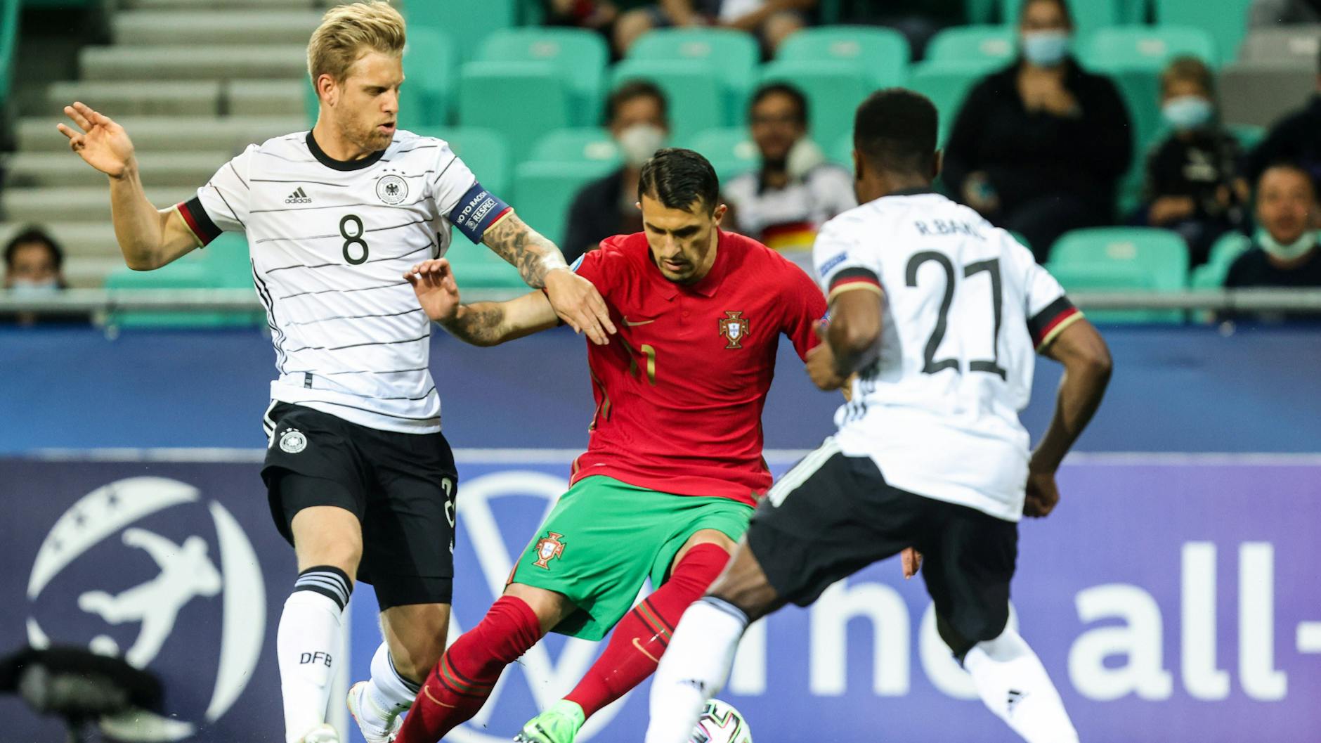 Herthas Arne Maier führte als Kapitän die U21-Nationalmannschaft zum EM-Titel. Jetzt will er in Tokio bei Olympia eine Medaille. 