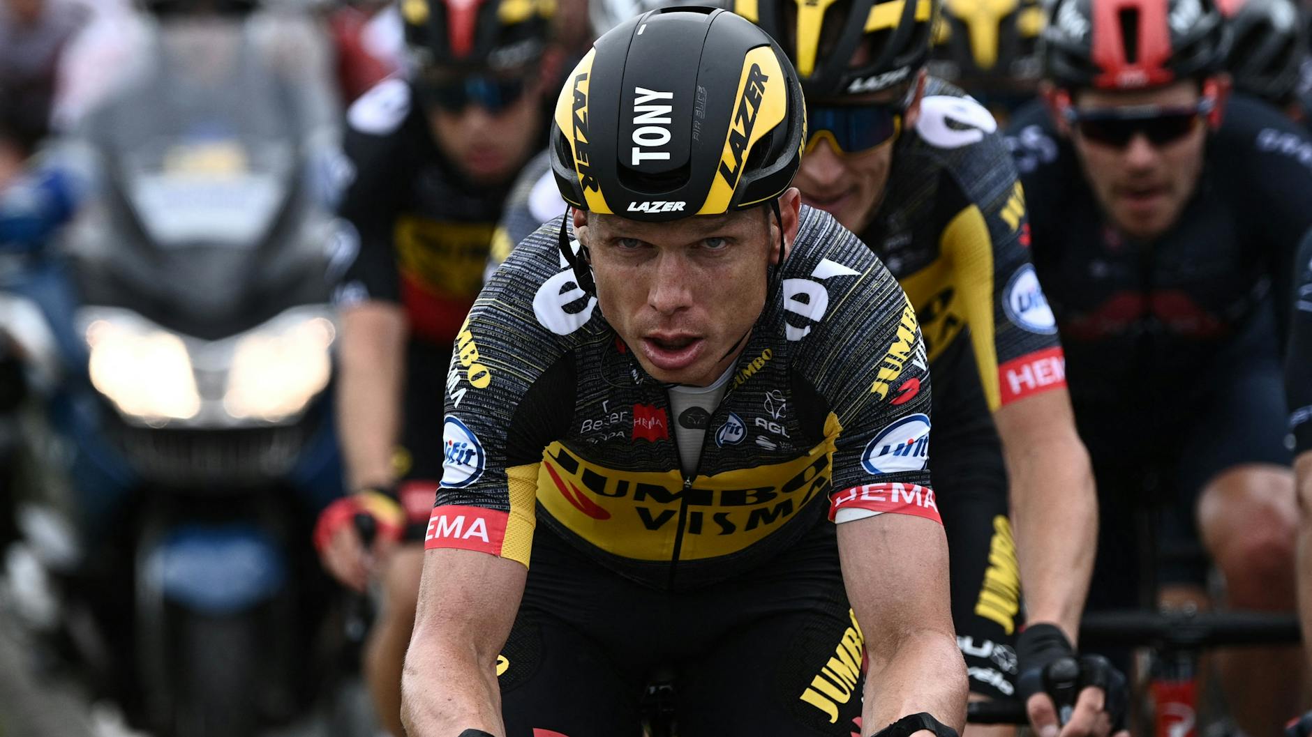 Immer noch genervt von unvernünftigen Fans: Tony Martin auf der diesjährigen Tour de France.