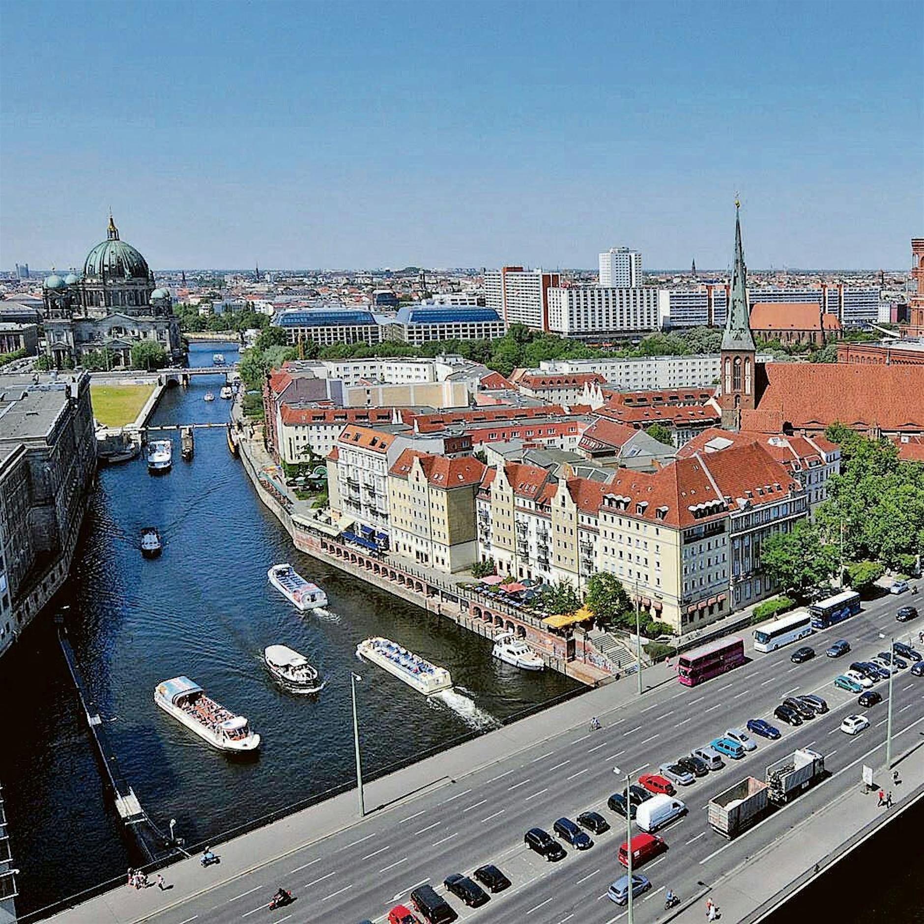 Nadelöhr auf Berliner Mühlendammbrücke soll nächste Woche verschwinden