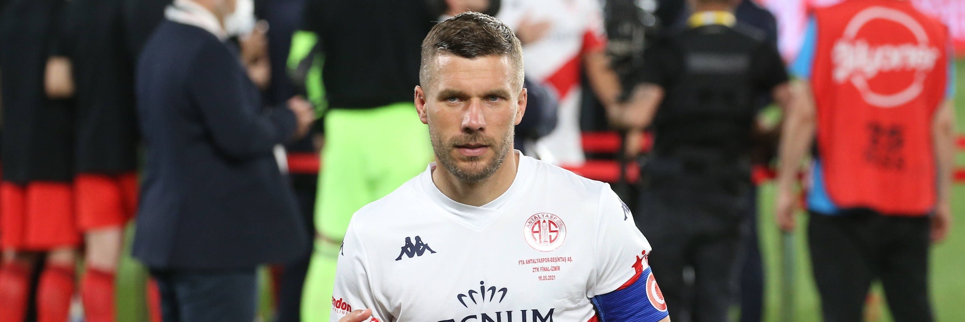 Lukas Podolski im Trikot von Antalyaspor, bald spielt er für Górnik Zabrze