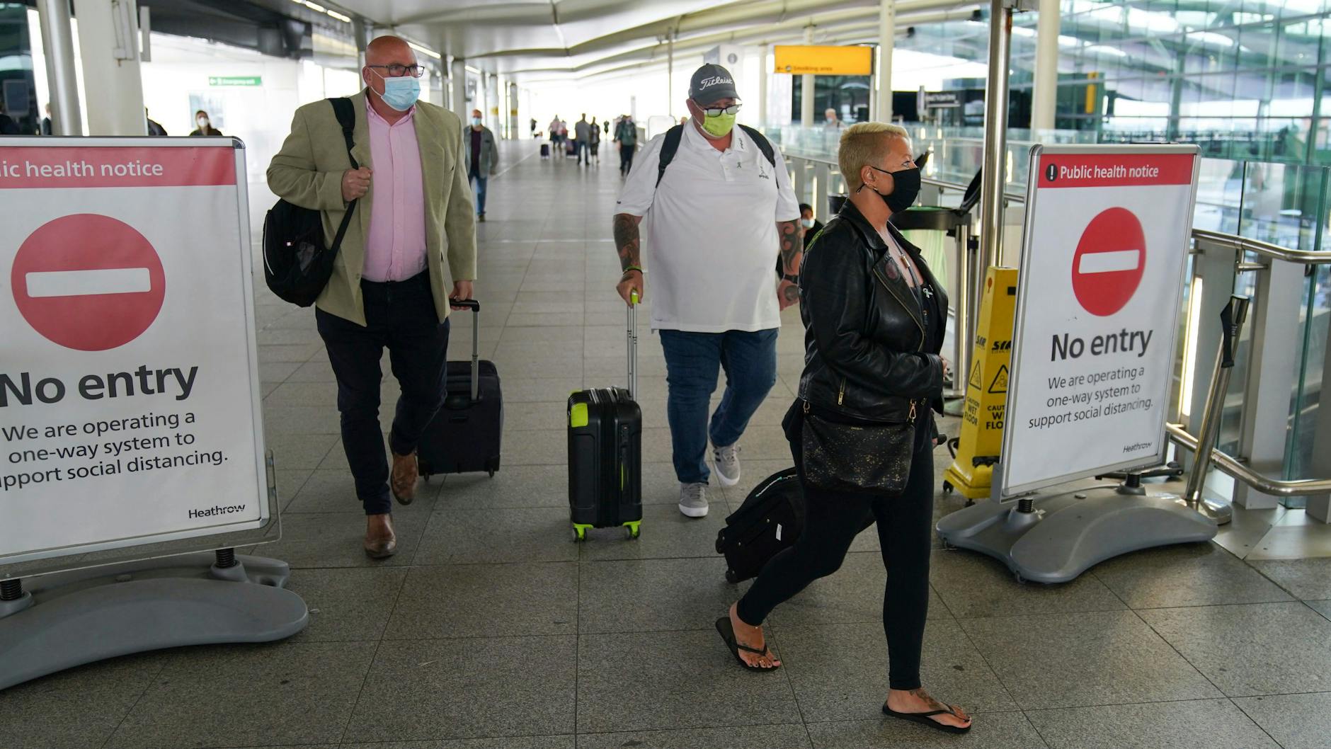 Der Flughafen Heathrow Airport in London: Urlaub in England soll für vollständig Geimpfte bald kein Problem mehr sein.