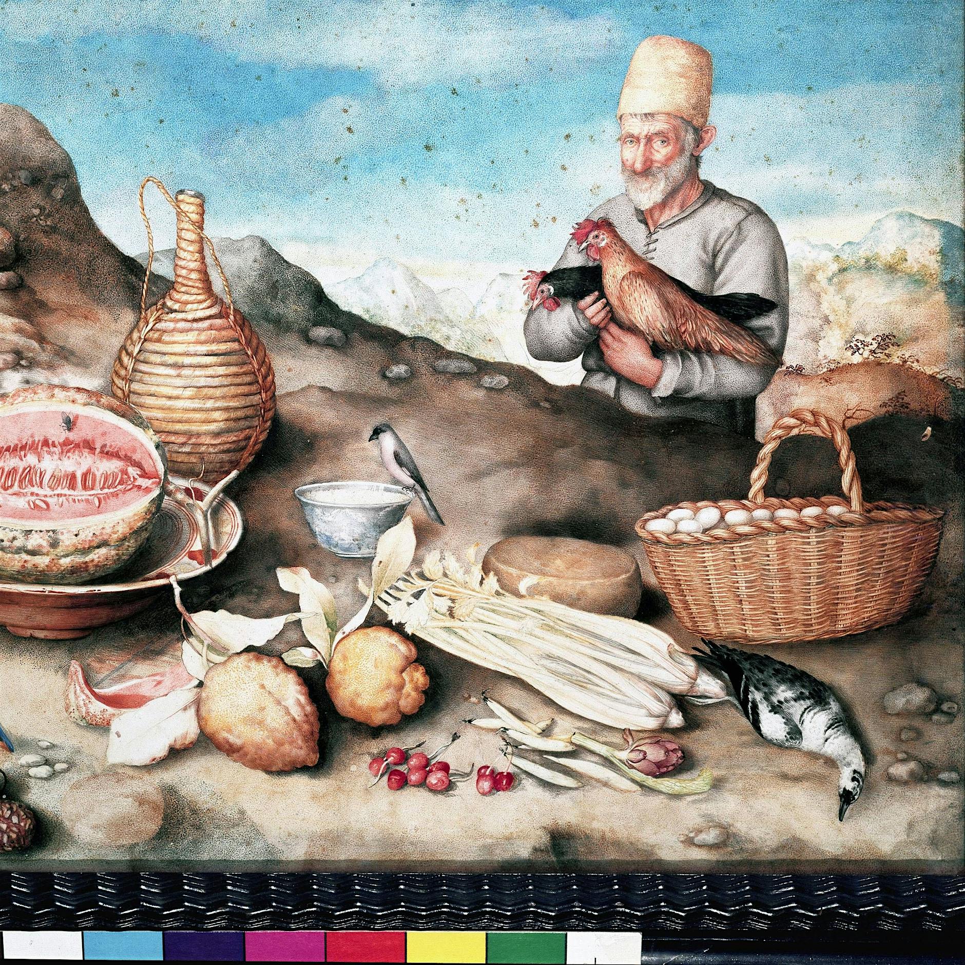 Das Rezept der Woche! Rehrücken mit Wildkräuter-Pesto, Melonensalat und Couscous