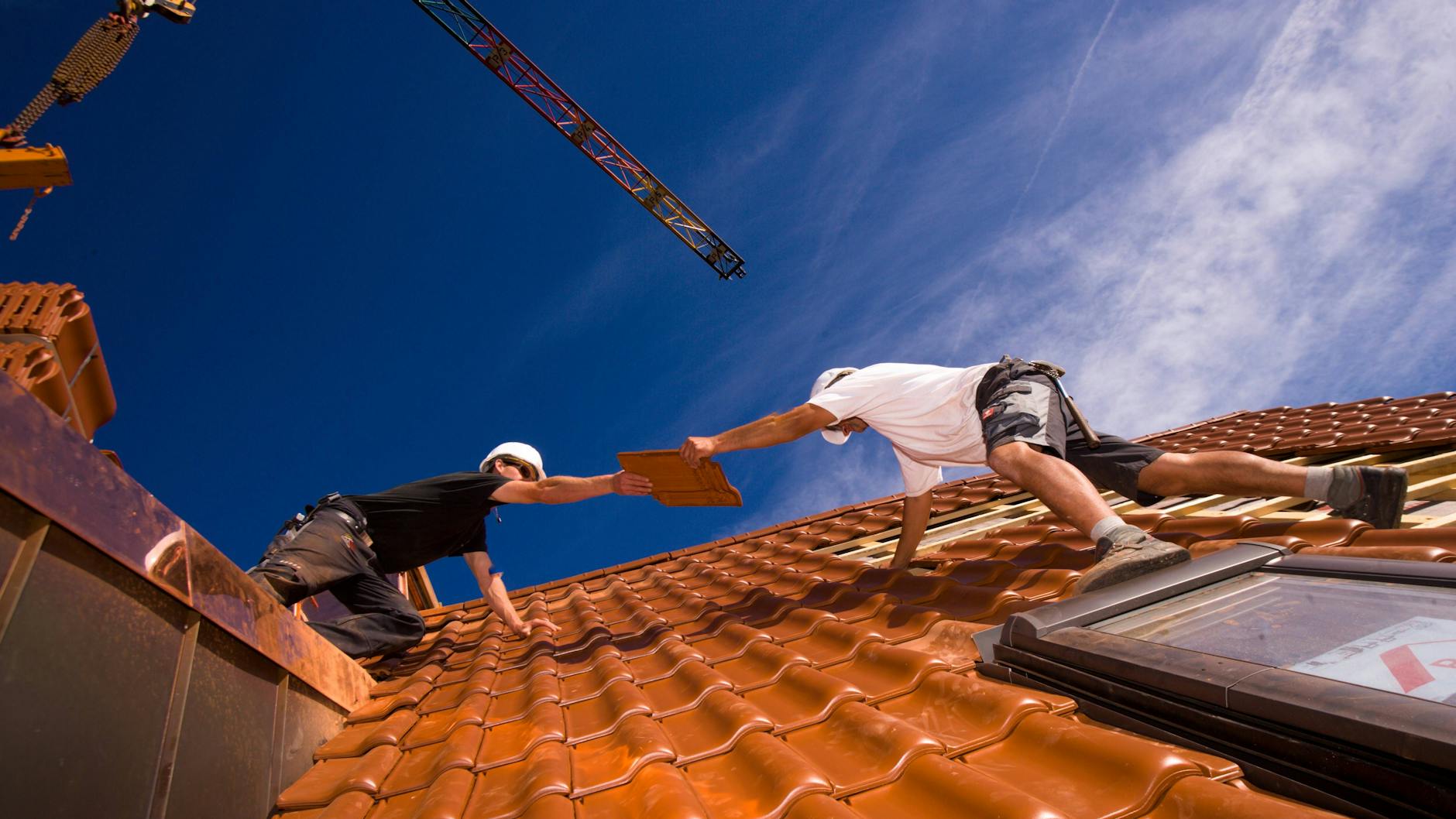 Im Bauhandwerk stehen die Ausbildungschancen besonders gut.
