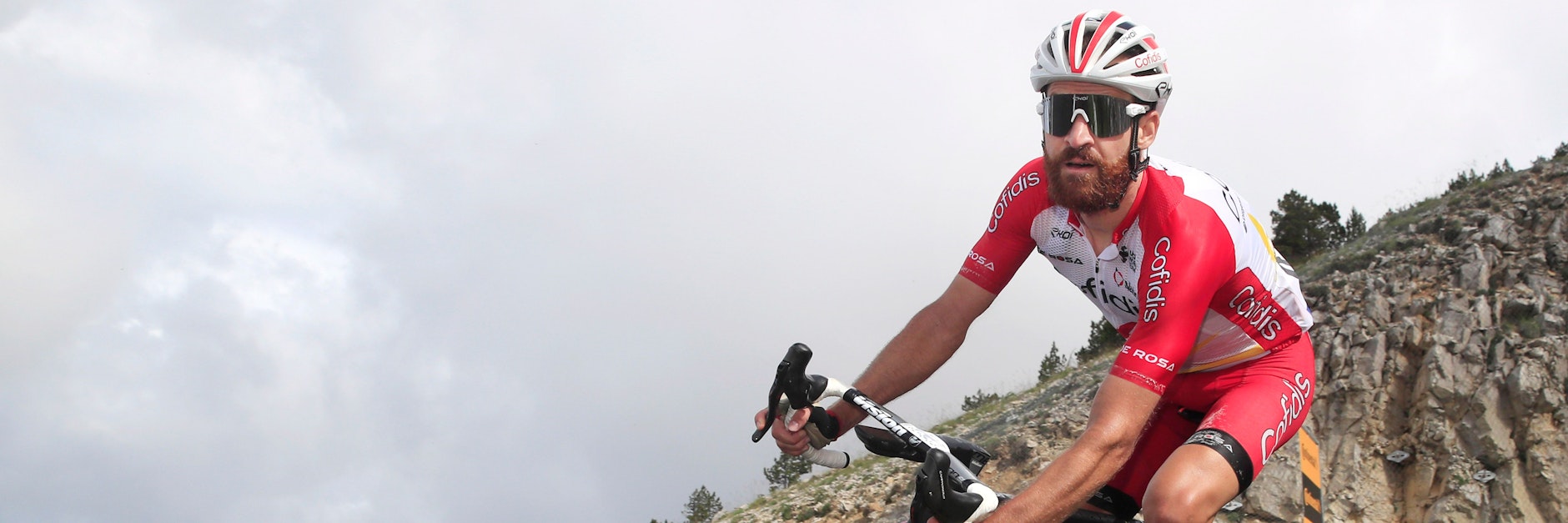 Simon Geschke am Mont Ventoux.