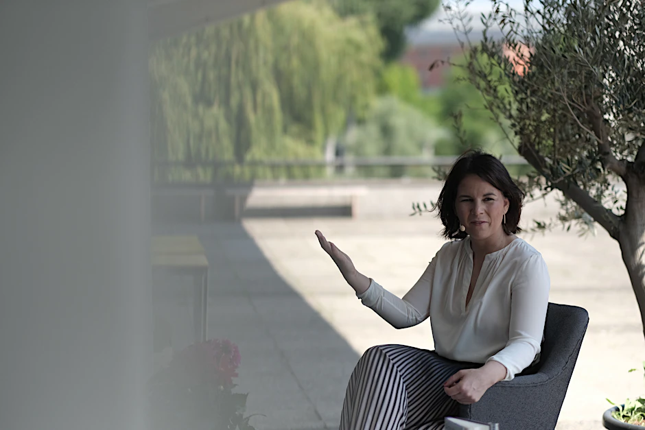 Die grüne Kanzlerkandidatin Annalena Baerbock.&nbsp;