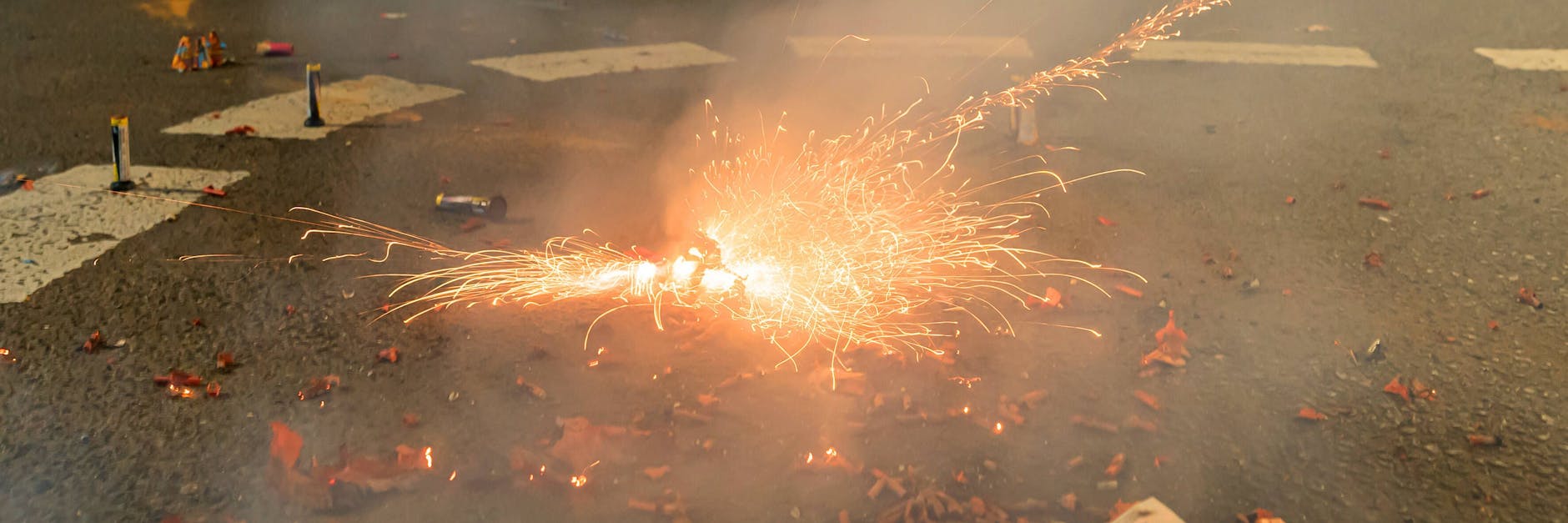 In Berlin ließen sich viele das Böllern in der Silvesternacht nicht verbieten.