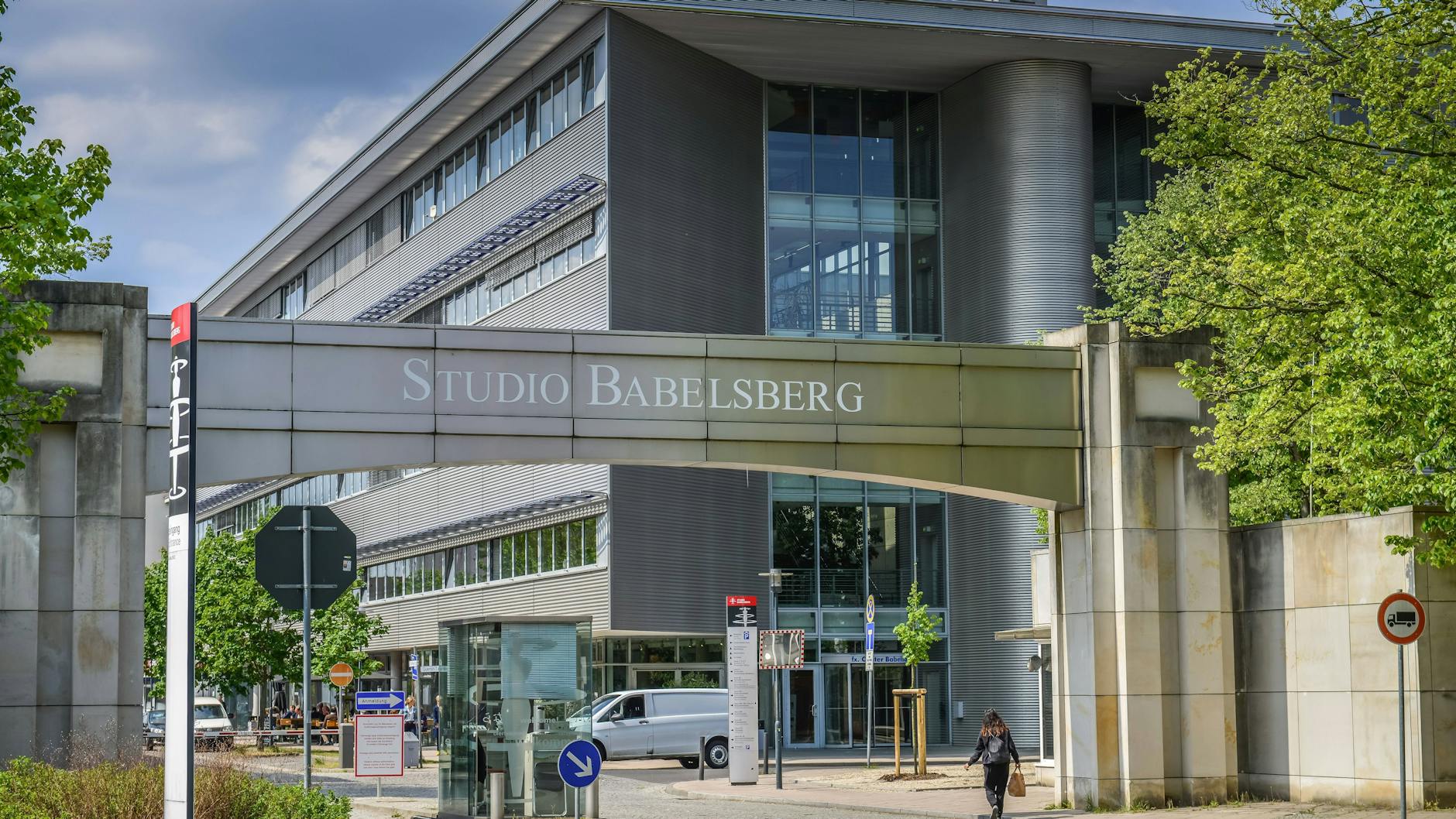 Das Studio Babelsberg in der August-Bebel-Straße