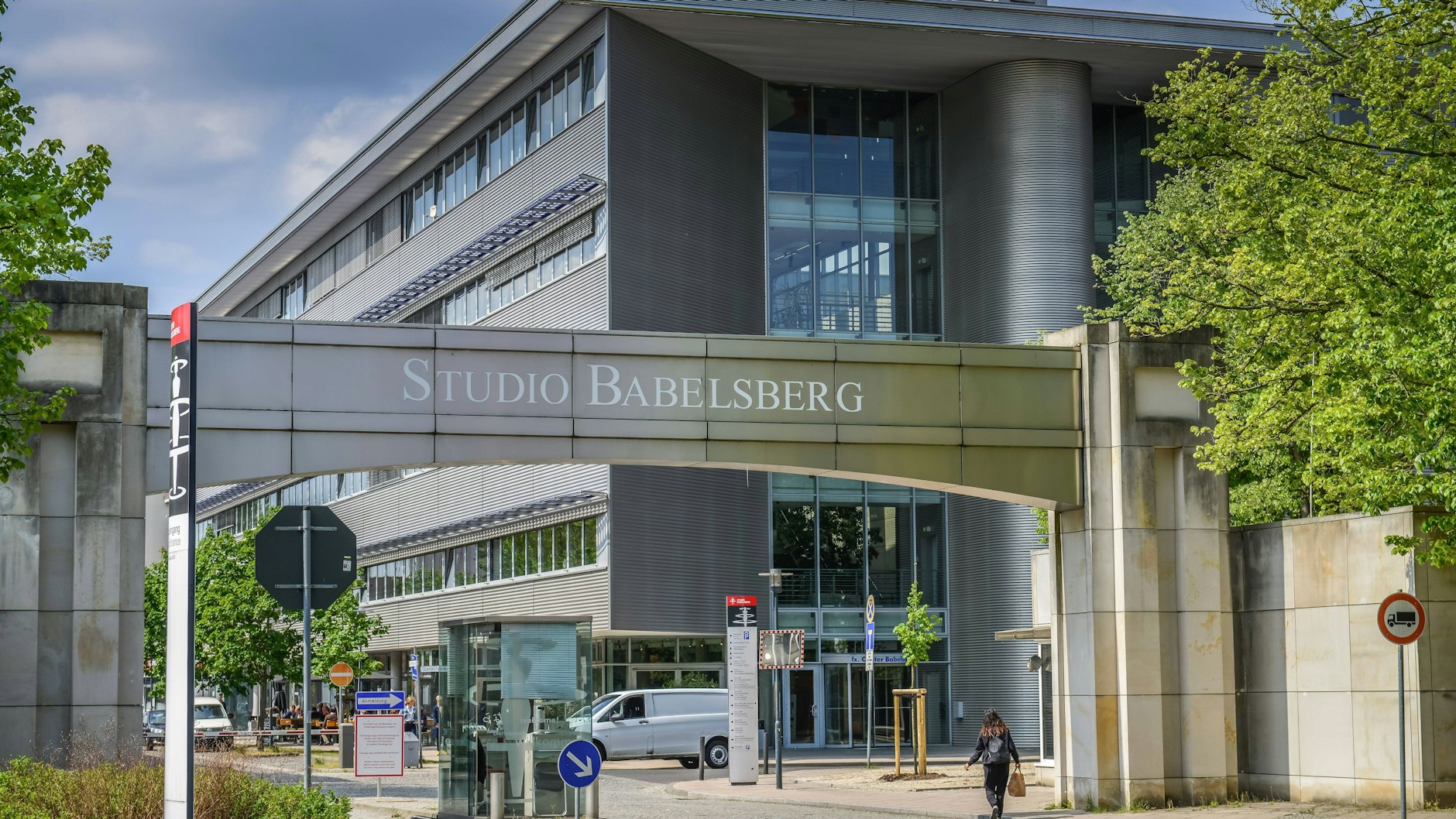 Das Studio Babelsberg in der August-Bebel-Straße