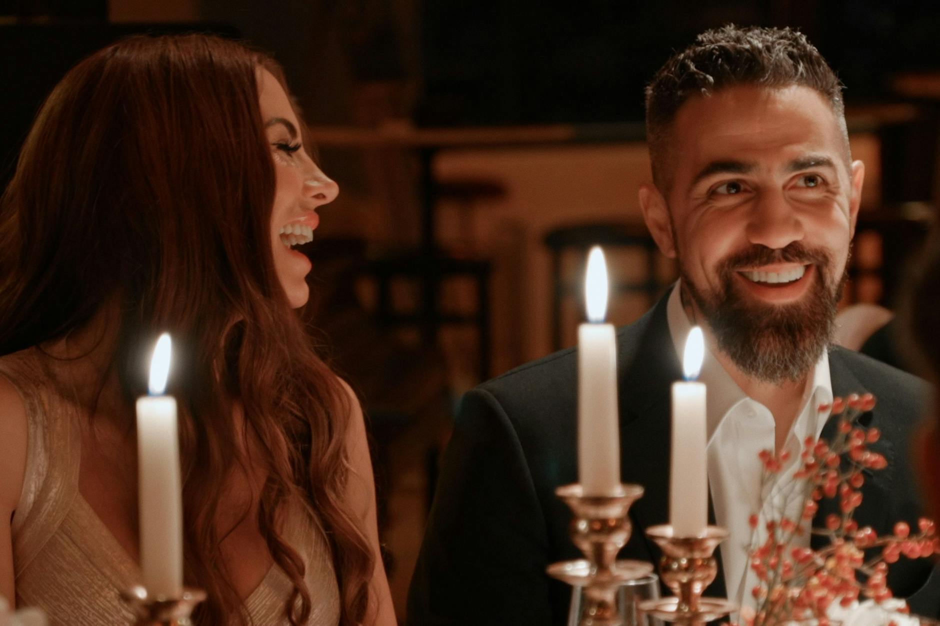 An seiner Seite: Anna-Maria Ferchichi neben ihrem Ehemann Anis, auch bekannt als Rapper Bushido.