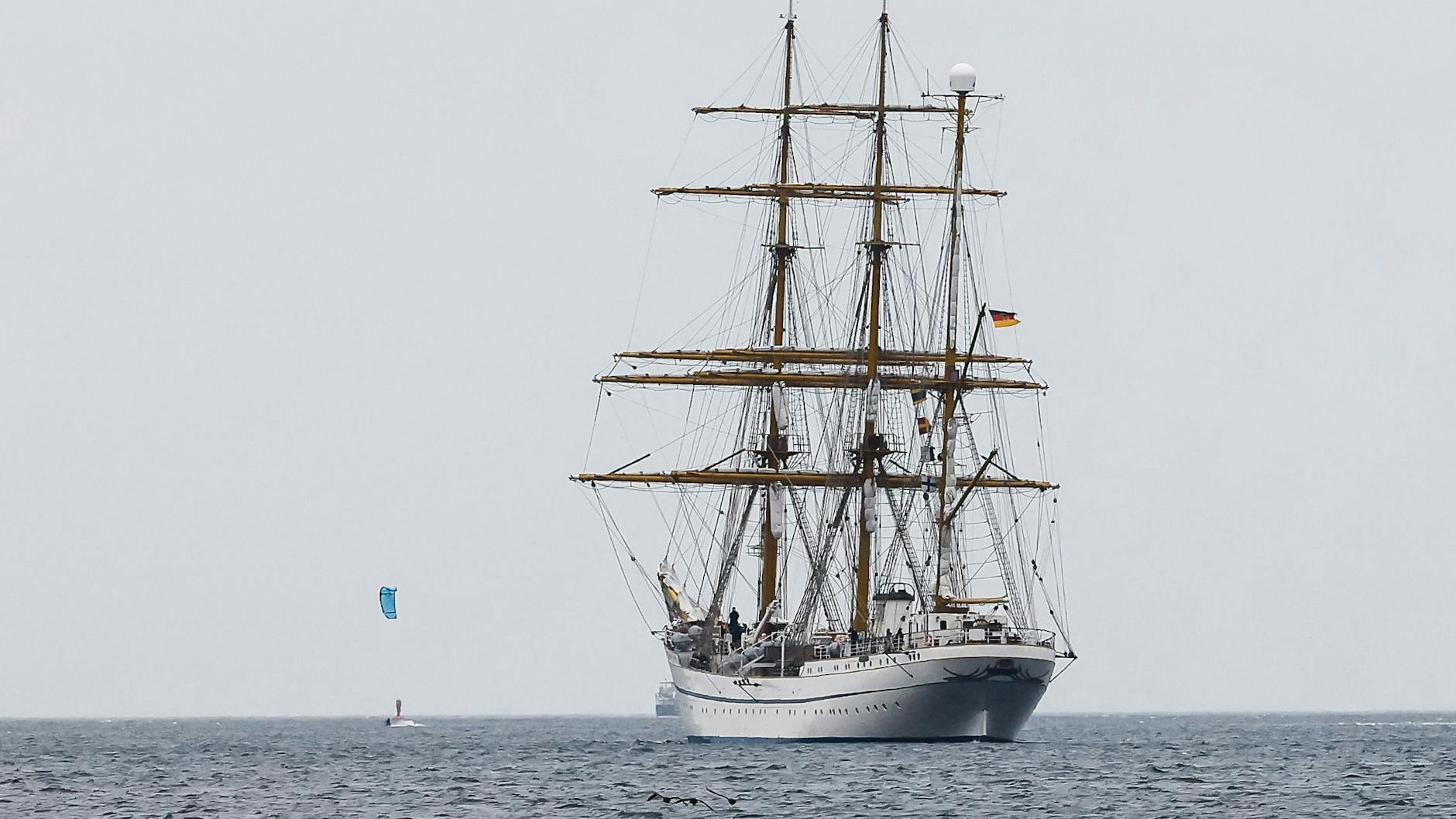  Die „Gorch Fock“ kurz nach der Restaurierung 