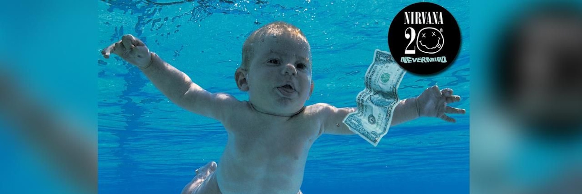 Spencer Elden als Baby auf dem&nbsp;„Nevermind“-Cover der Kultband Niirvana.