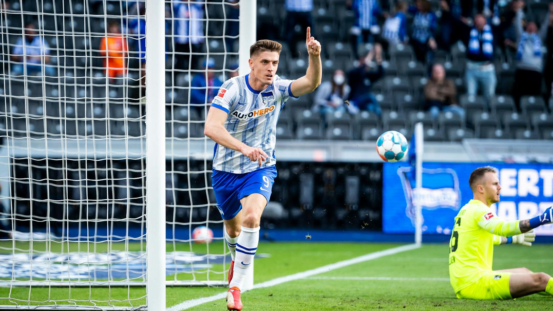 Jubelte nur selten für Hertha BSC und wechselt wohl zurück nach Italien: Kris Piatek. 